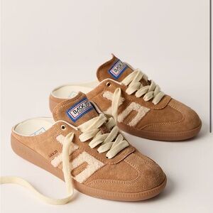 Anthropology Back 70 Easter Mule Women's Tan Slip-On Sneakers size 38